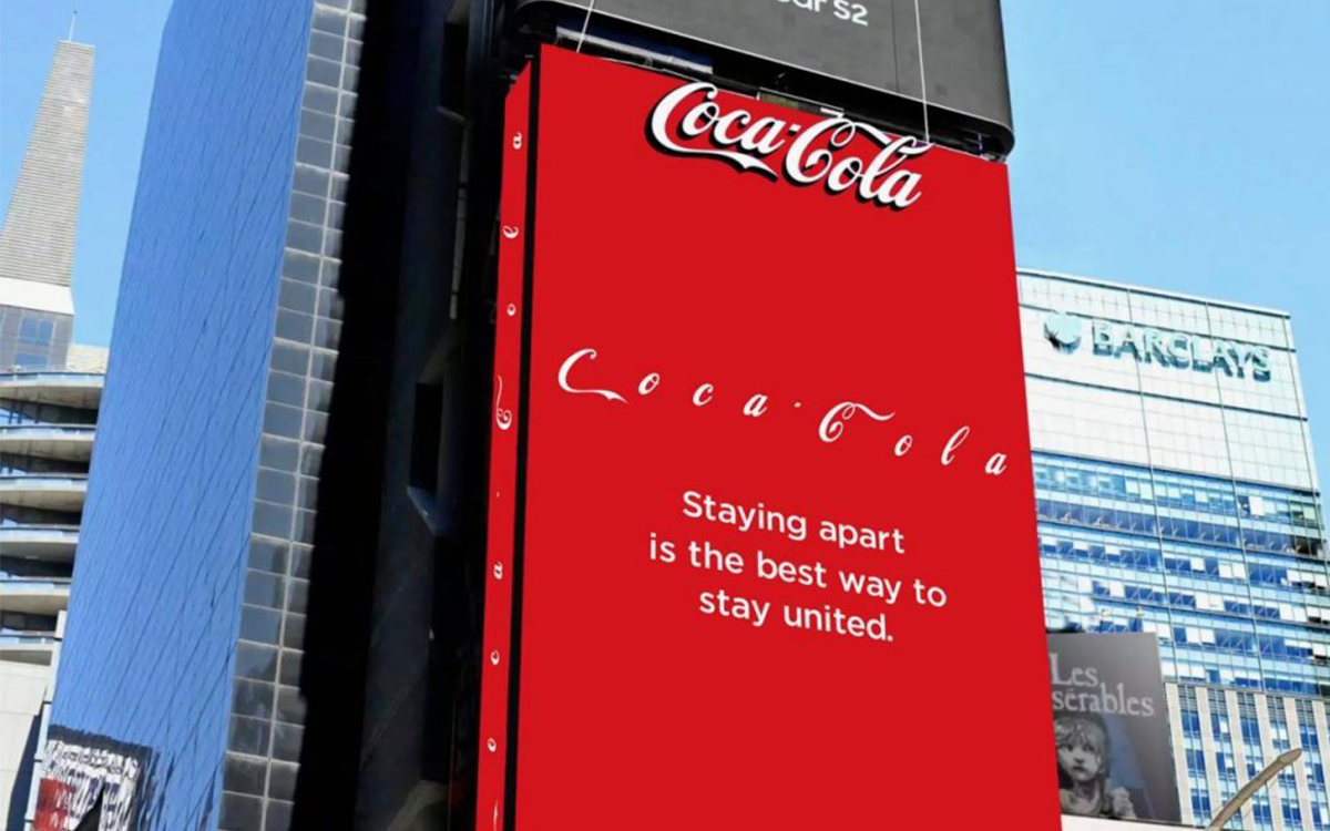 coca cola ayi publicidad ooh covid