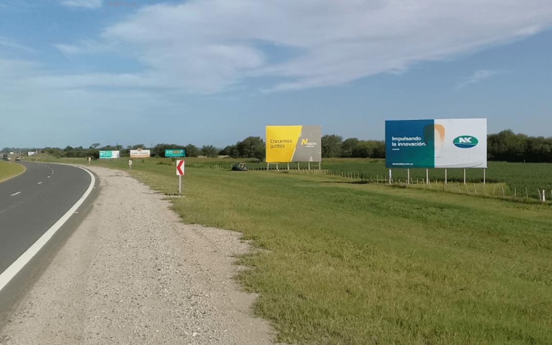 El sector agroindustrial gana terreno en la publicidad en vía pública